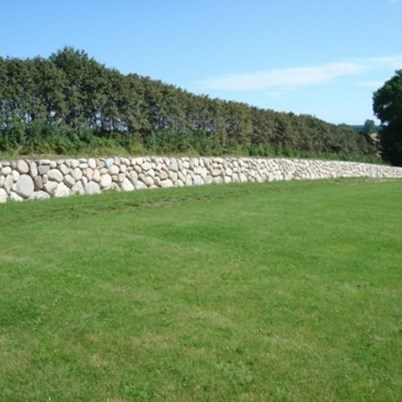 Stengærde ved Herfølge Kirke